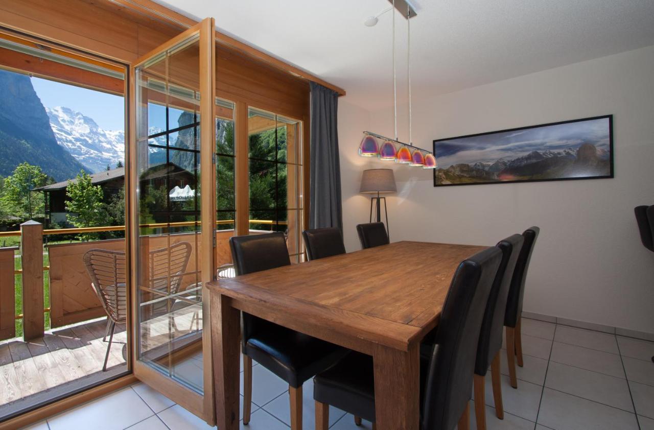 Apartment Arven Lauterbrunnen Eksteriør bilde
