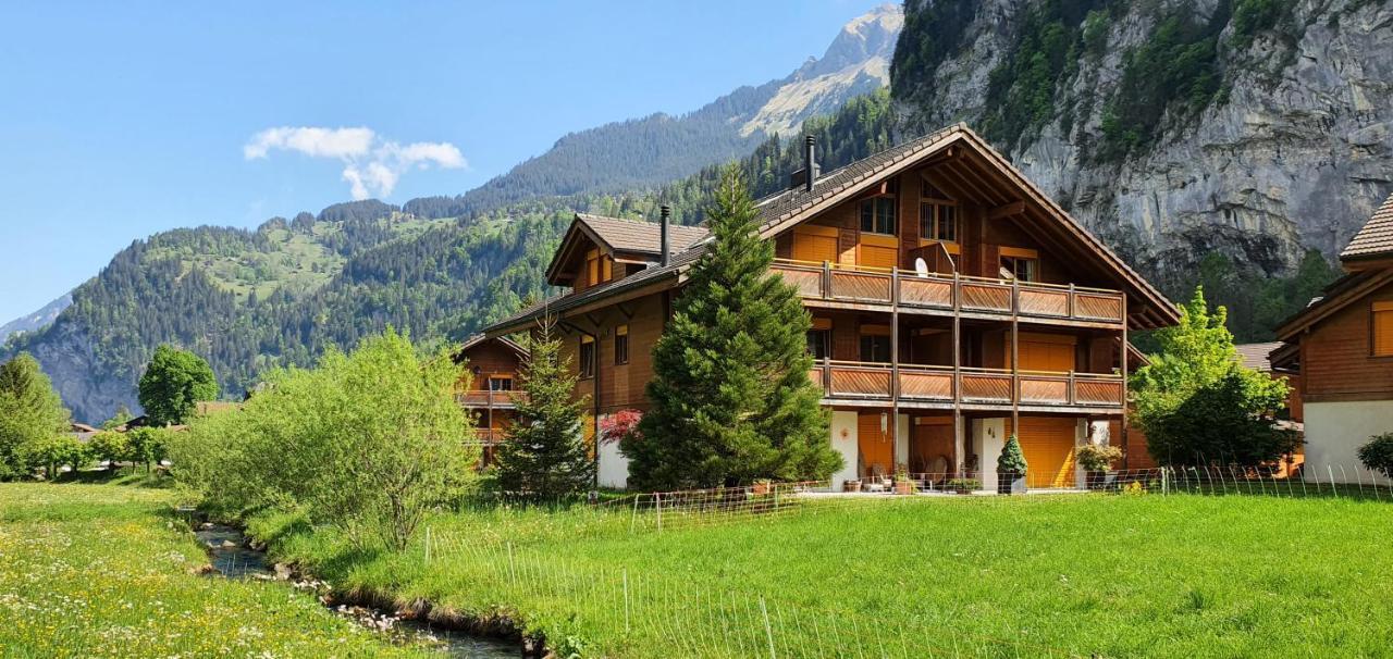 Apartment Arven Lauterbrunnen Eksteriør bilde