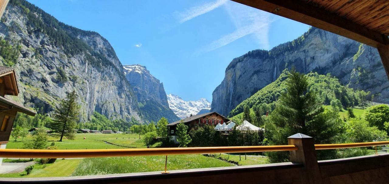 Apartment Arven Lauterbrunnen Eksteriør bilde